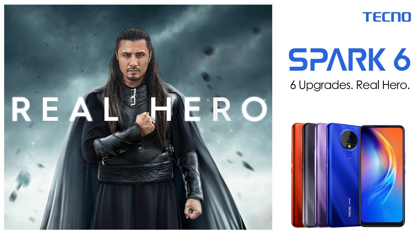 TECNO’s has launched its Hero Phone Spark 6 in Pakistan