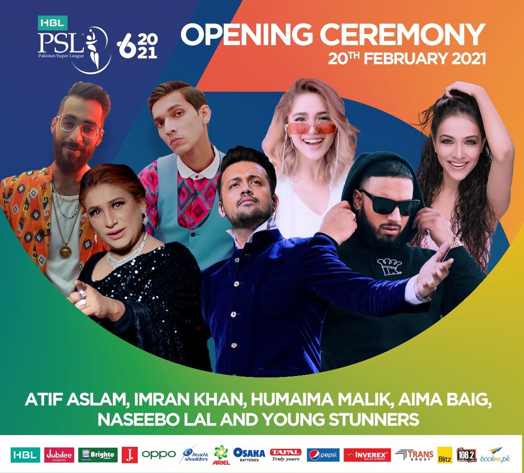 Glittering opening ceremony lined-up for HBL Pakistan Super League 6