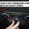Defog Your Car’s Windows and Windshield In 4 Easy Steps