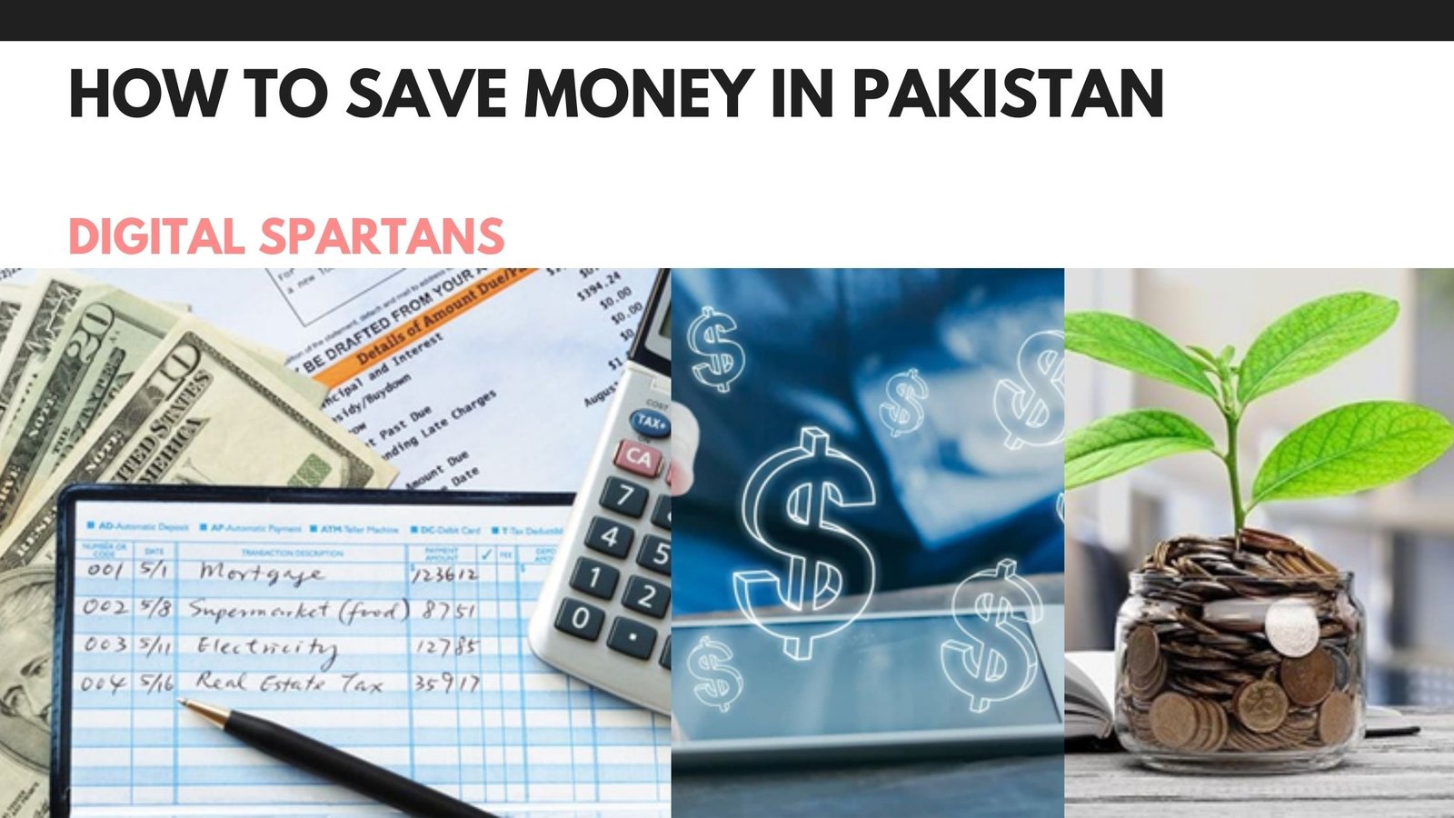 How to Save Money in Pakistan