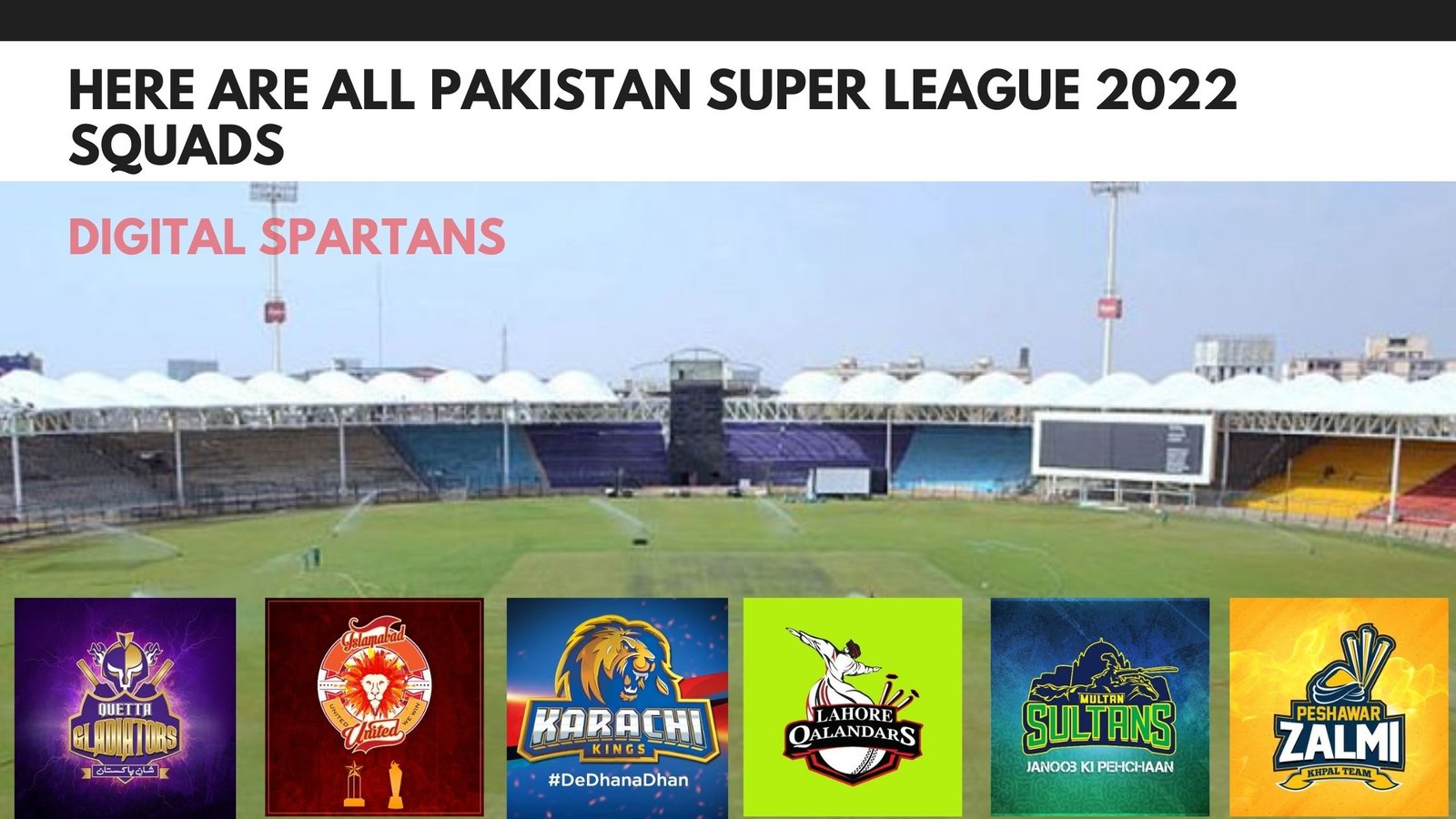 all PSL 2022 Squads