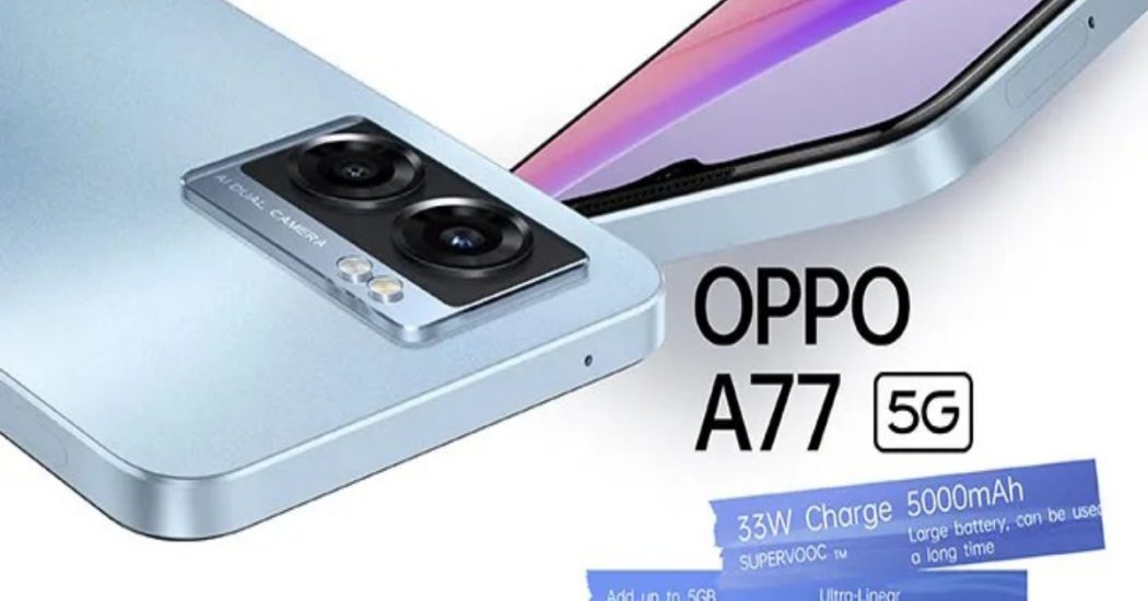Oppo A77 5G price in Pakistan & specifications
