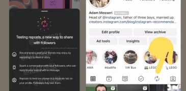 Instagram ‘repost’ feature under testing