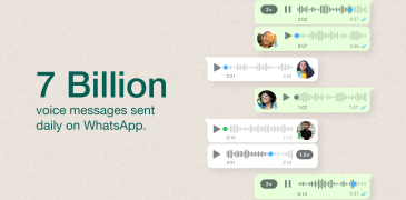 WhatsApp takes another step to protect privacy with voice notes