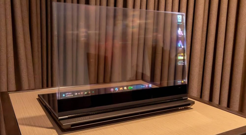 Lenovo launches world's first see through laptop