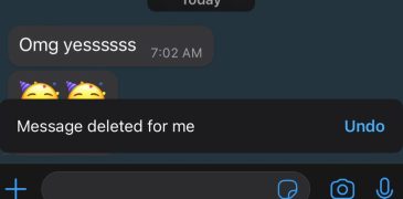 How do you undo ‘Delete for Me’ messages on WhatsApp?