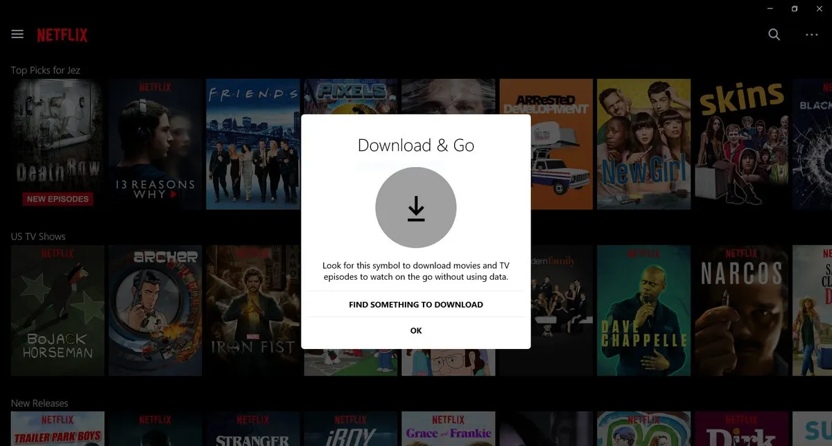 Netflix plans disabling the download feature on Windows app
