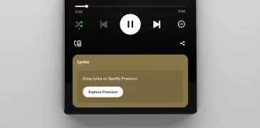 You may soon need to pay for Spotify lyrics