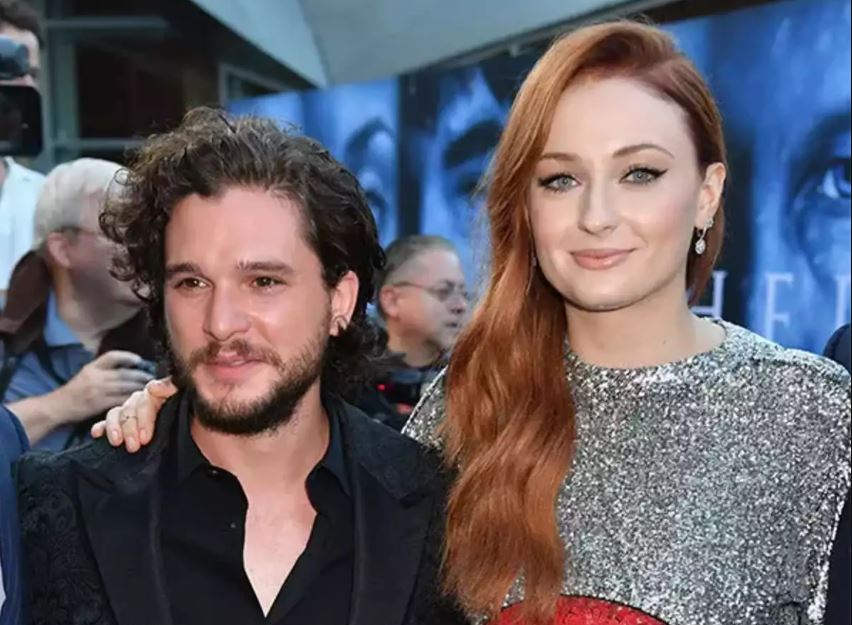 Kit Harington and Sophie Turner