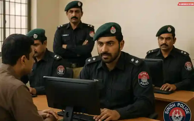 Karachi Police Stations Transition Towards a Paperless System