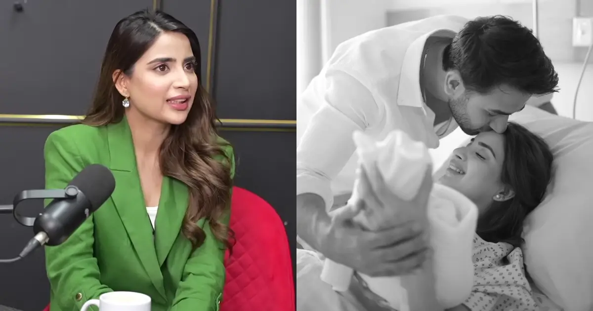 Saboor Aly Opens Up About Motherhood and C-Section Journey