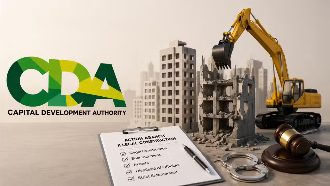 CDA Orders Immediate Recovery of 898 Kanals of Government Land in Islamabad