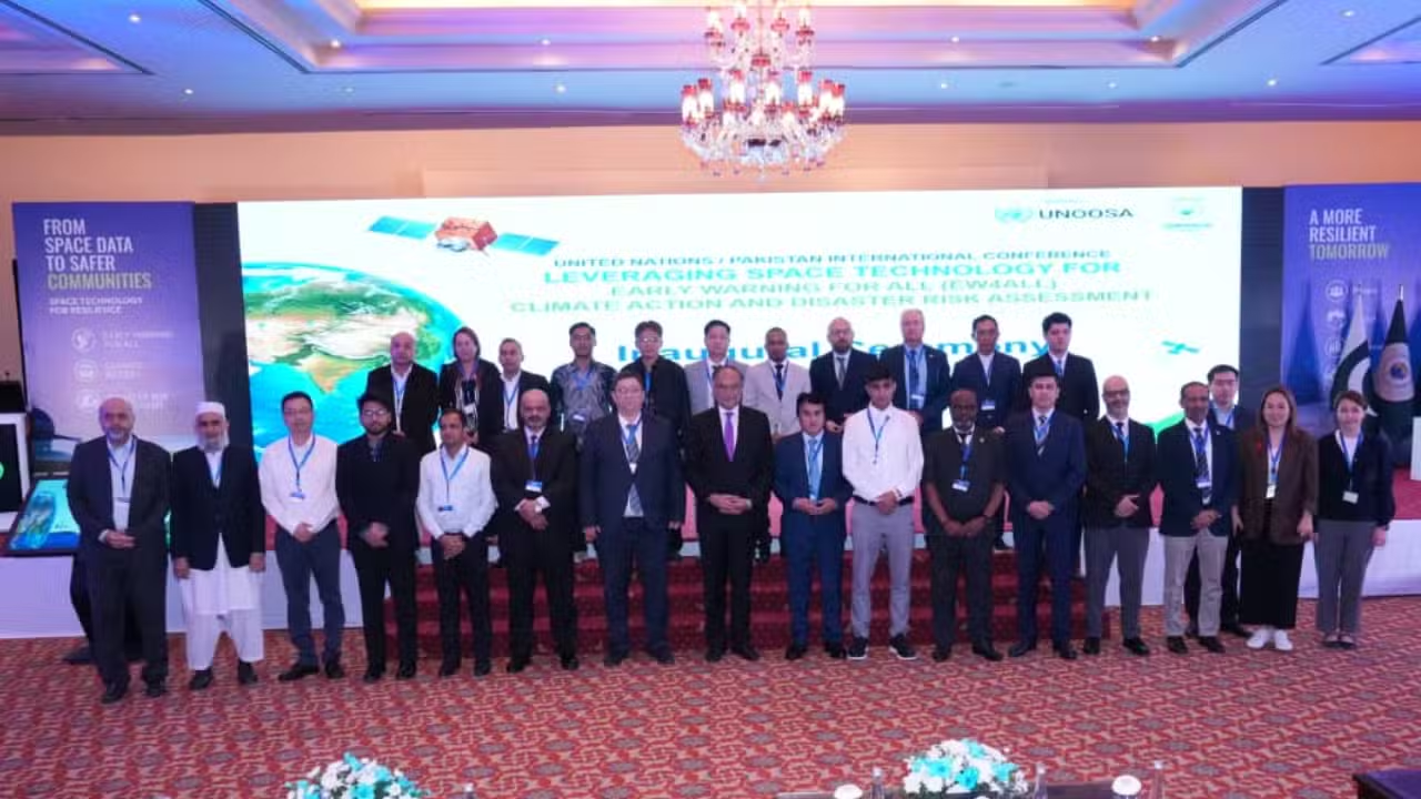 SUPARCO Hosts UN–Pakistan Conference on Space Technology for Climate Action and Early Warnings